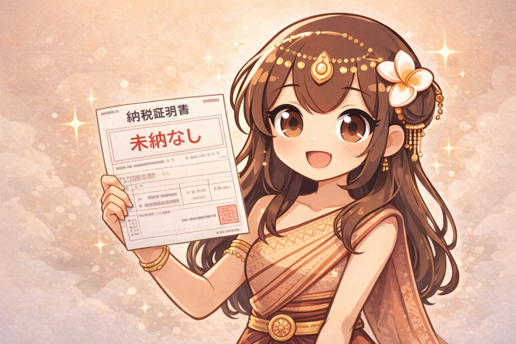 Anko-san: No Outstanding Taxes