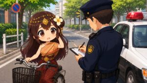 【永住ビザ】自転車の交通違反にも注意しよう