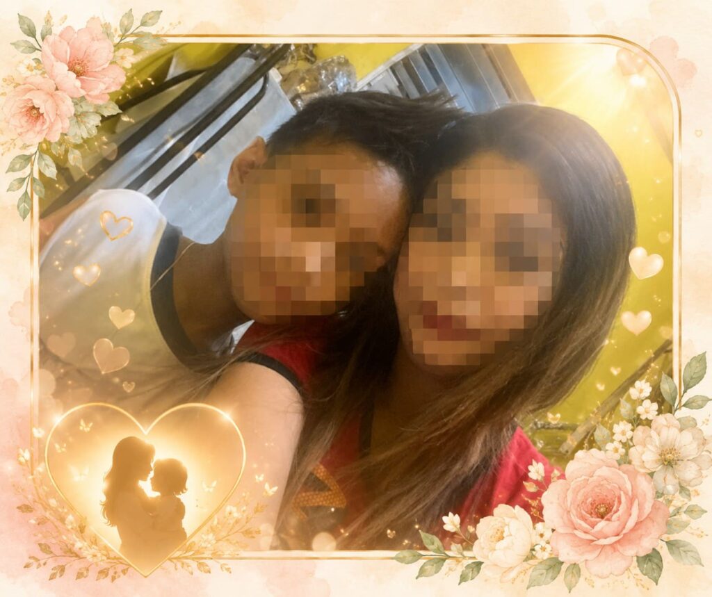 息子さん（申請人）とお母さま画像